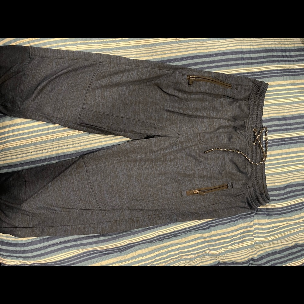 Blue joggers